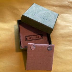 Gucci Trademark Logo 925 Earrings